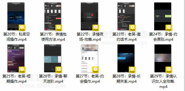 承情老吴速成课《女人倒追》