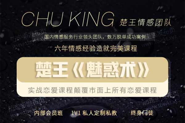 男魅情感教育楚王《魅惑术》
