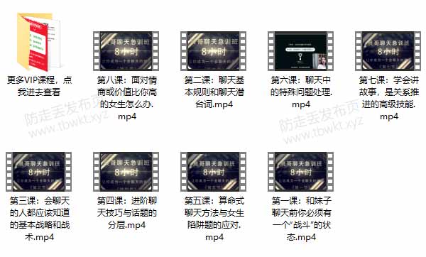 最绅士 《晨哥聊天急训班》8小时,让你成为一个会聊天的男人