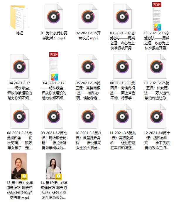 撒娇训练营第八期《手把手教你最有实用性的撒娇话术》
