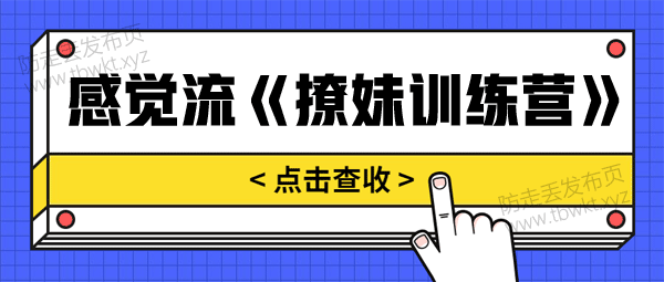 感觉流《撩妹训练营》