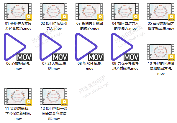 谋爱情感谋哥《挽回爱情,重燃幸福》
