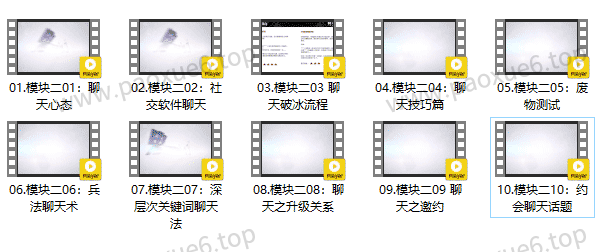 小鹿情感魅力工程模块二《聊天攻略》